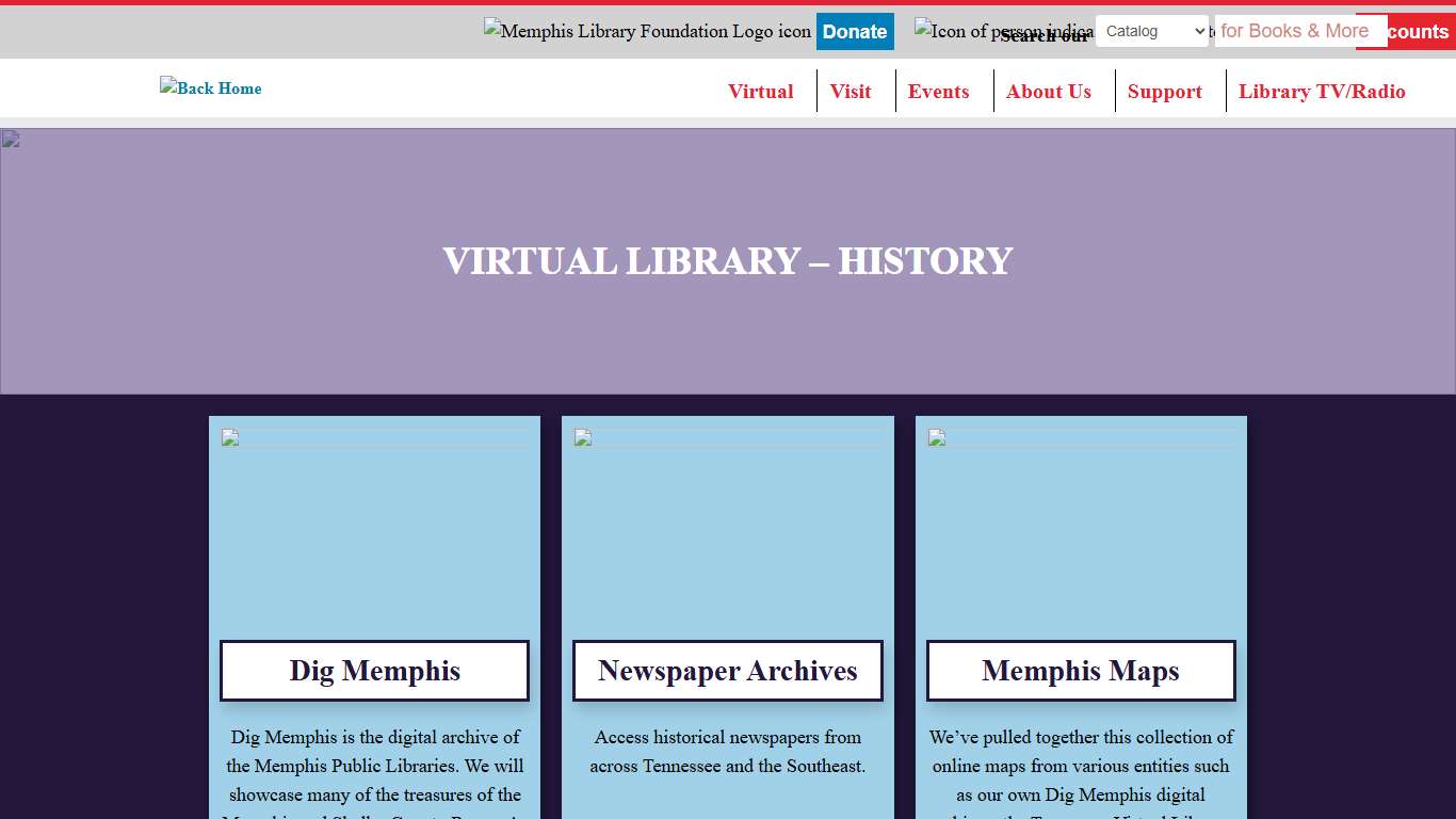 History - Memphis Public Libraries